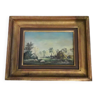 HSP French School 19th Century "The Harvests"