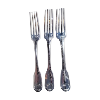 Christofle Vendôme Arcantia forks