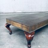 Brass coffee table, France, 1960s