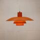 Vintage LOUIS POULSEN PH 4/3 Lamp - 70s Danish Mid Century Modern Pendant