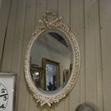Oval mirror style Louis XVI 63x100cm
