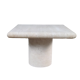 Travertine table, Italy, 1980s