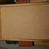 Antique solid wood mirror