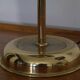 Pair of vintage Scandinavian brass lamps 1960