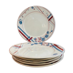 6 plates Beaujeu Digoin Sarreguemines