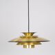 Lampe suspendue vintage danoise des années 1980
