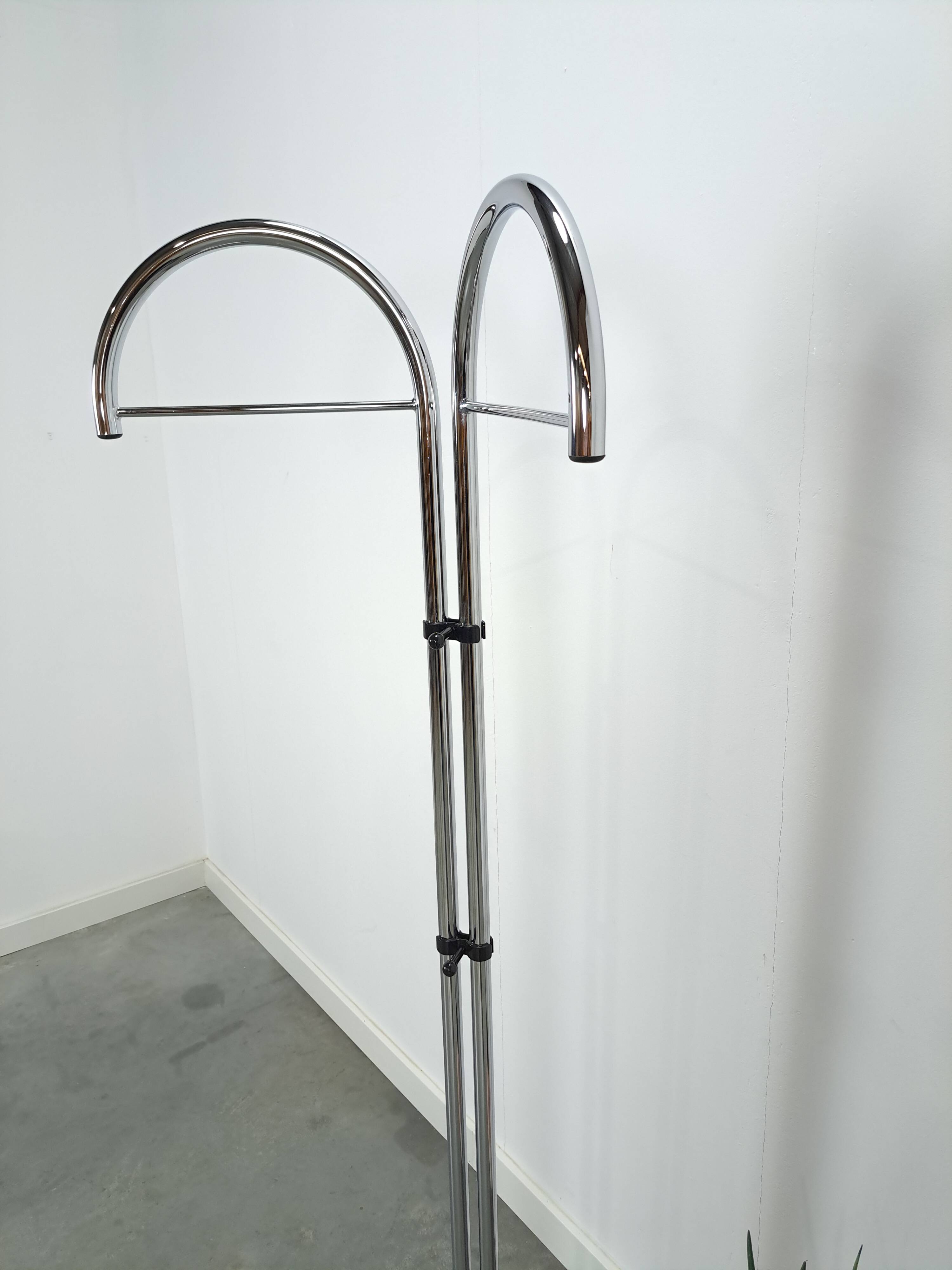 Vintage tall coat rack.