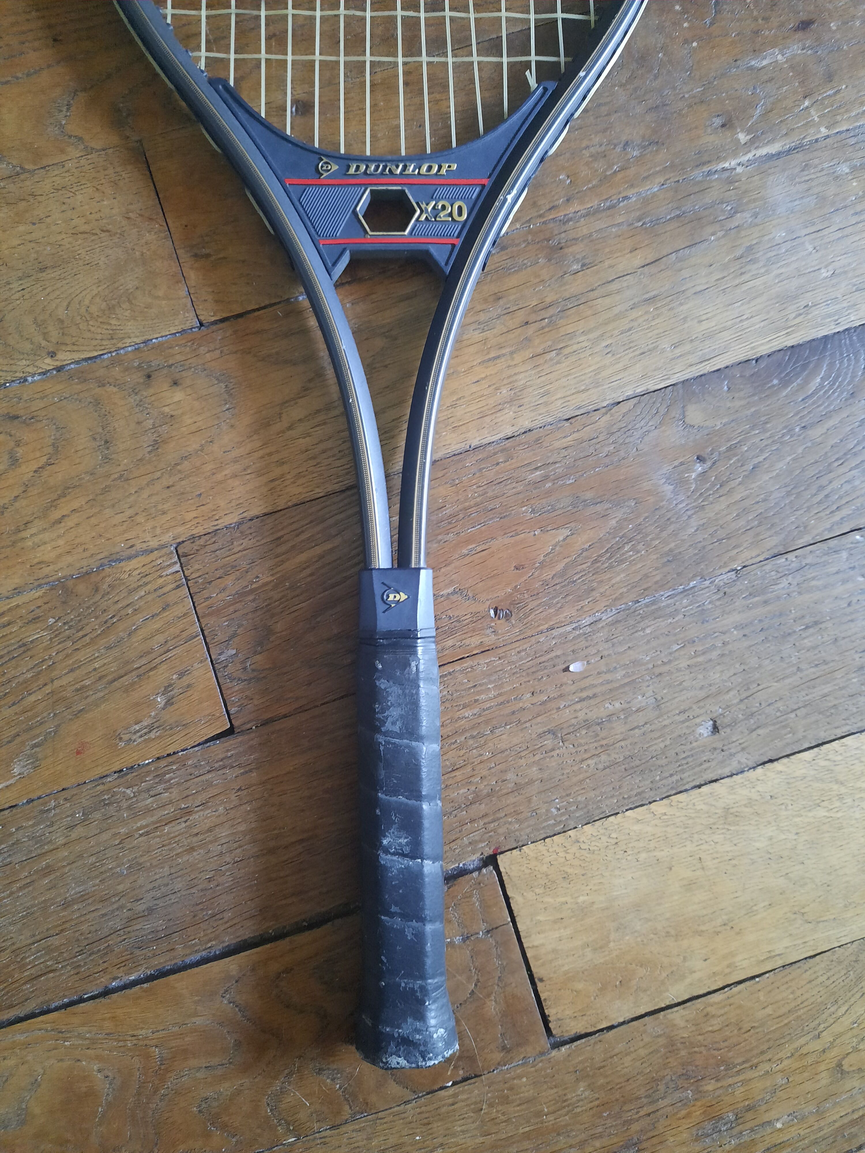 Vintage dunlop x20 tennis racket Selency