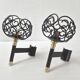 Paire d'appliques vintage 1950