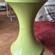 Tam Tam Original Stool - Henry Massonnet / Stamp - Vintage 70s Anise Green
