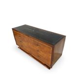 An art deco Italian chest of drawers, Italy 1950s