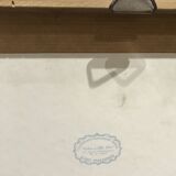 Framed drawing rue de Sarreguemines numbered Peter Musslé