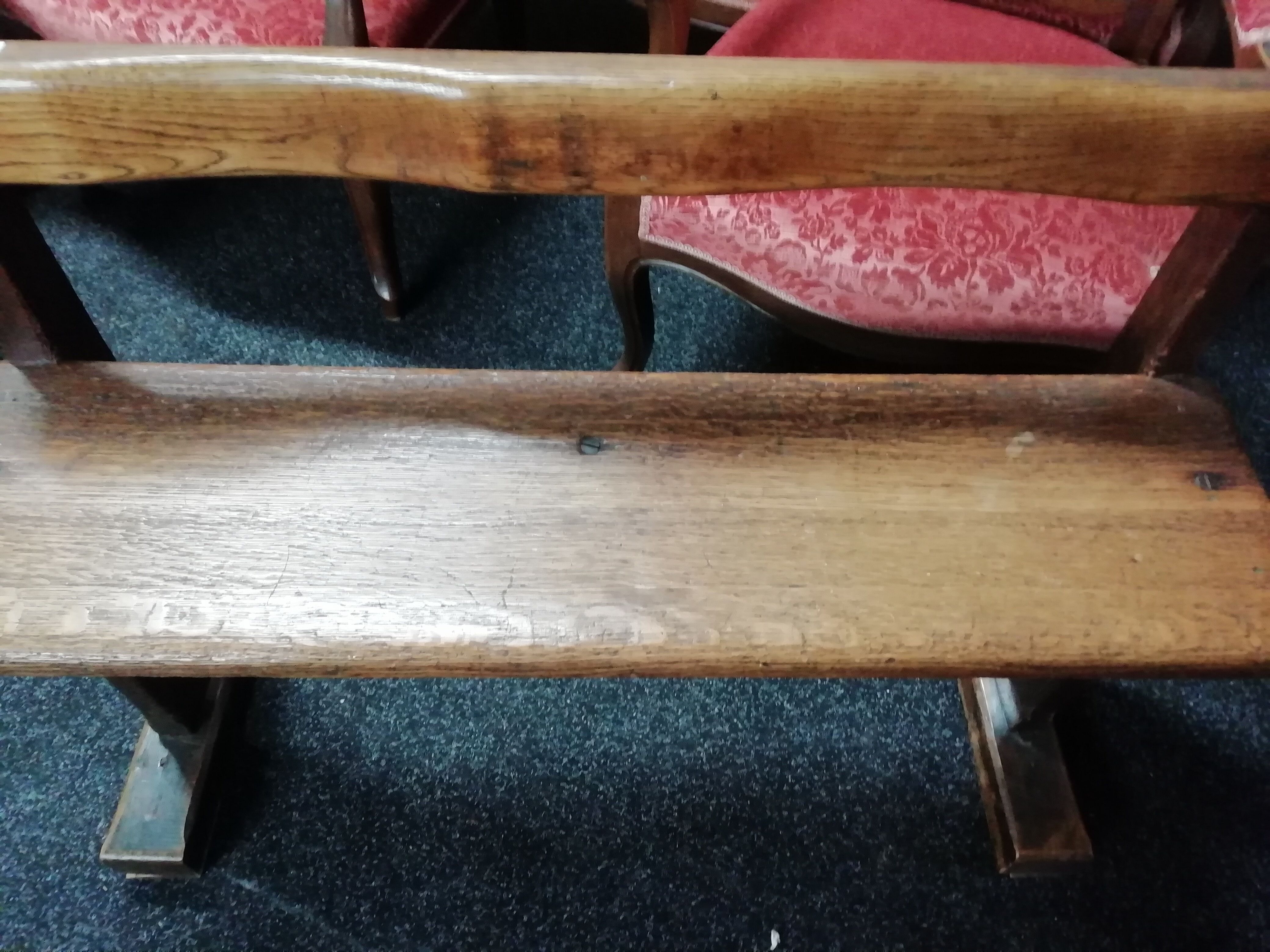 Old oak bench