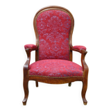 Restored Voltaire armchair