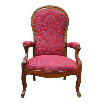 Fauteuil Voltaire restauré