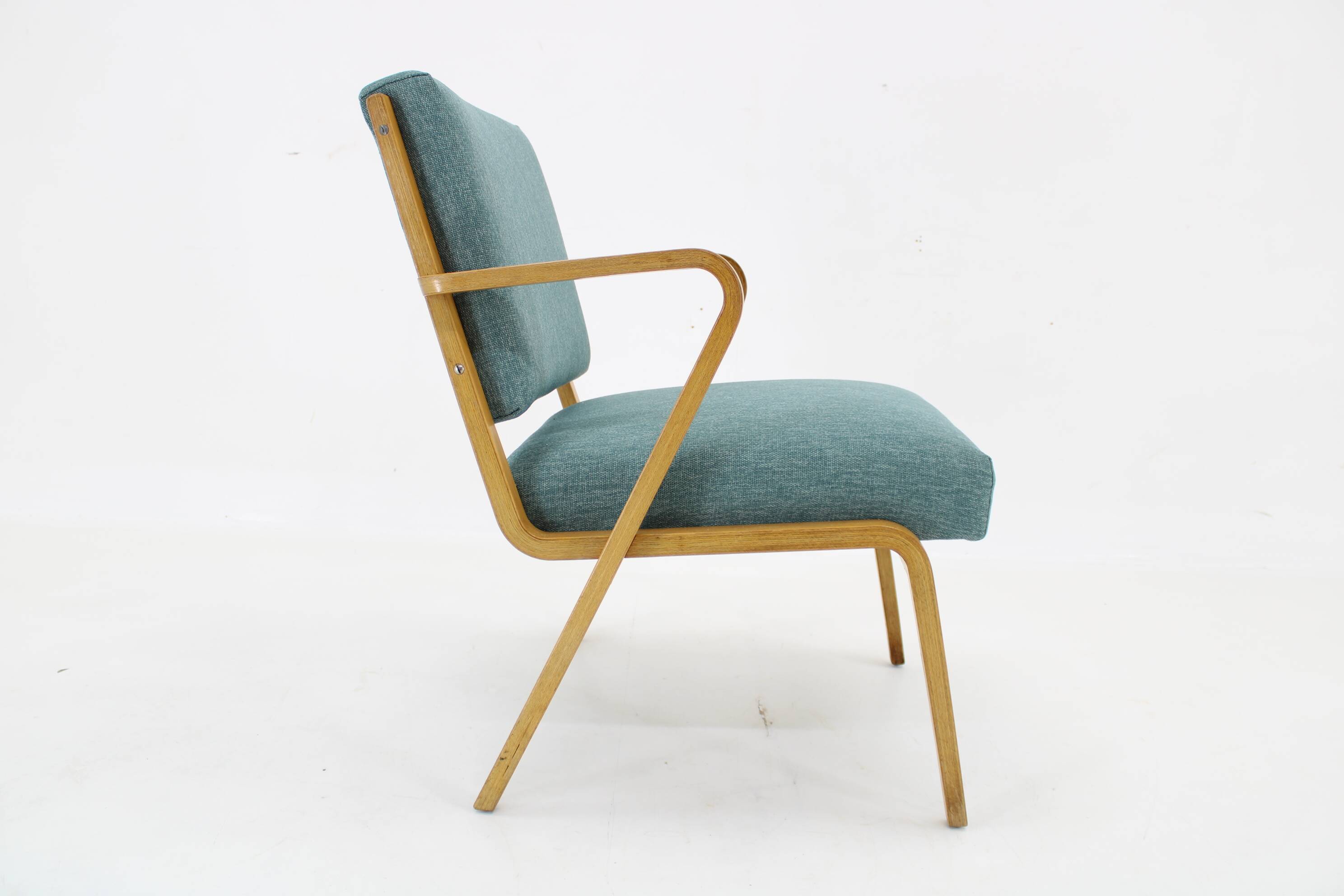 1960s Selman Selmanagic armchair by VEB Deutsche Werkstätten Hellerau, Germany