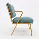 1960s Selman Selmanagic armchair by VEB Deutsche Werkstätten Hellerau, Germany