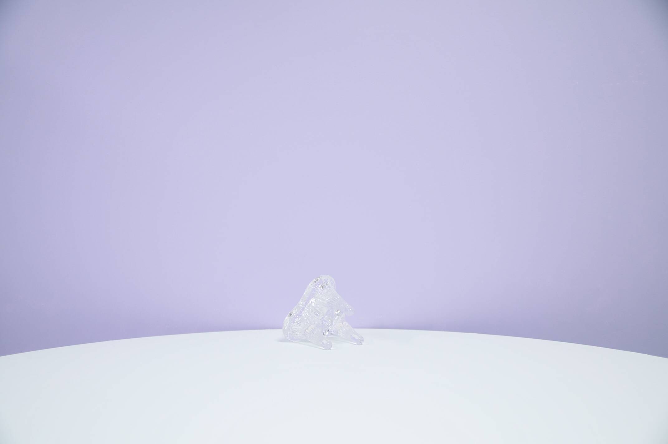 vintage igloo candlestick Kosta Boda by Göran Wärff