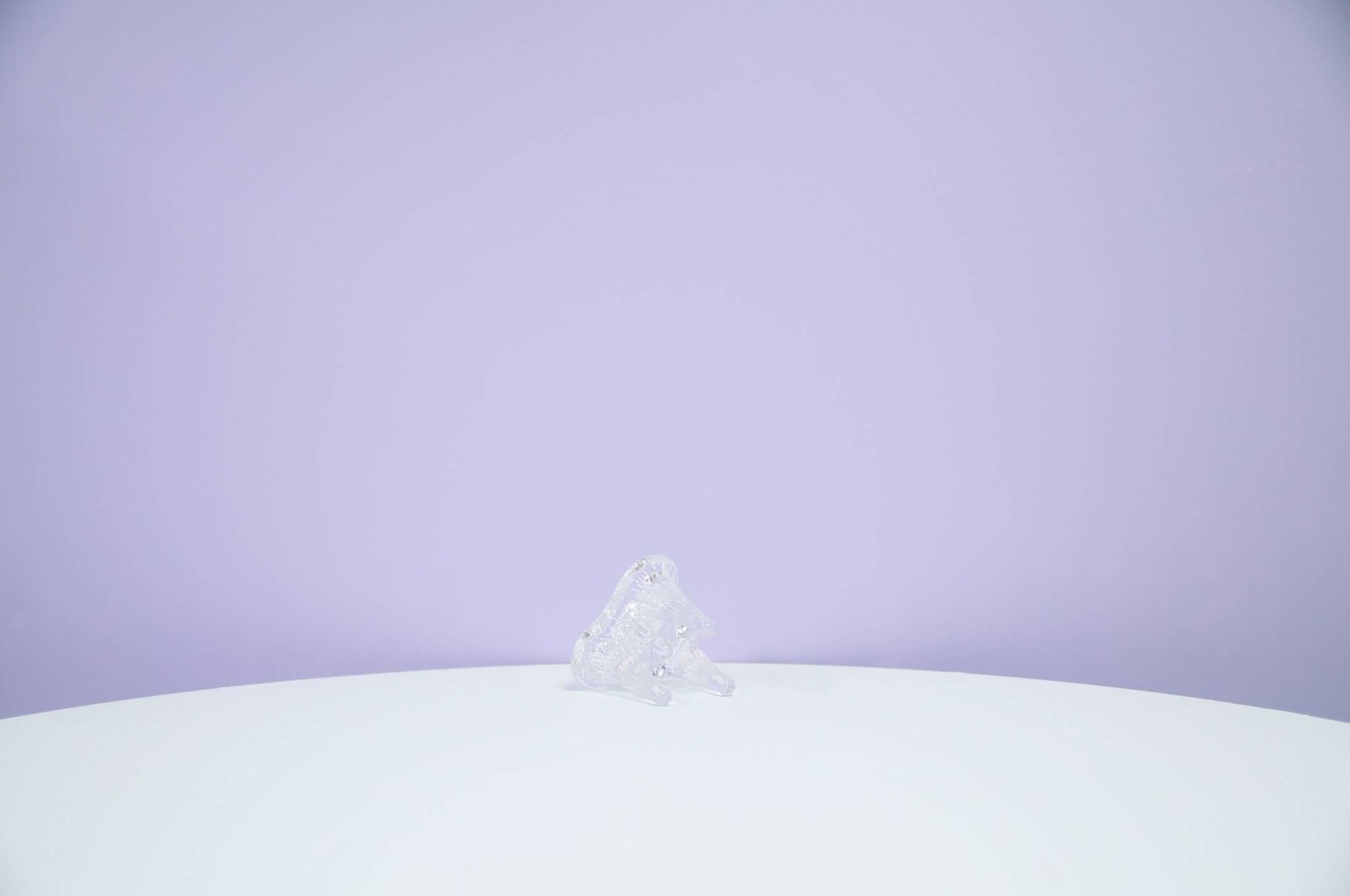 vintage igloo candlestick Kosta Boda by Göran Wärff