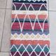 Recycled cotton handmade rug - reversible - Multicolor