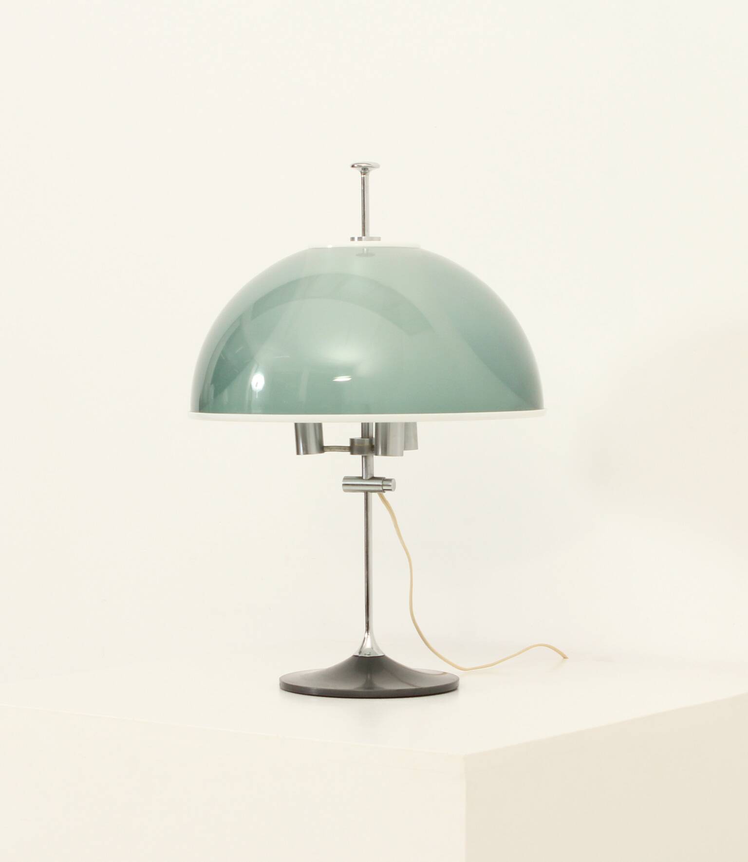 Adjustable table lamp by Elio Martinelli for Metalarte, 1962