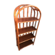 Rattan shelf