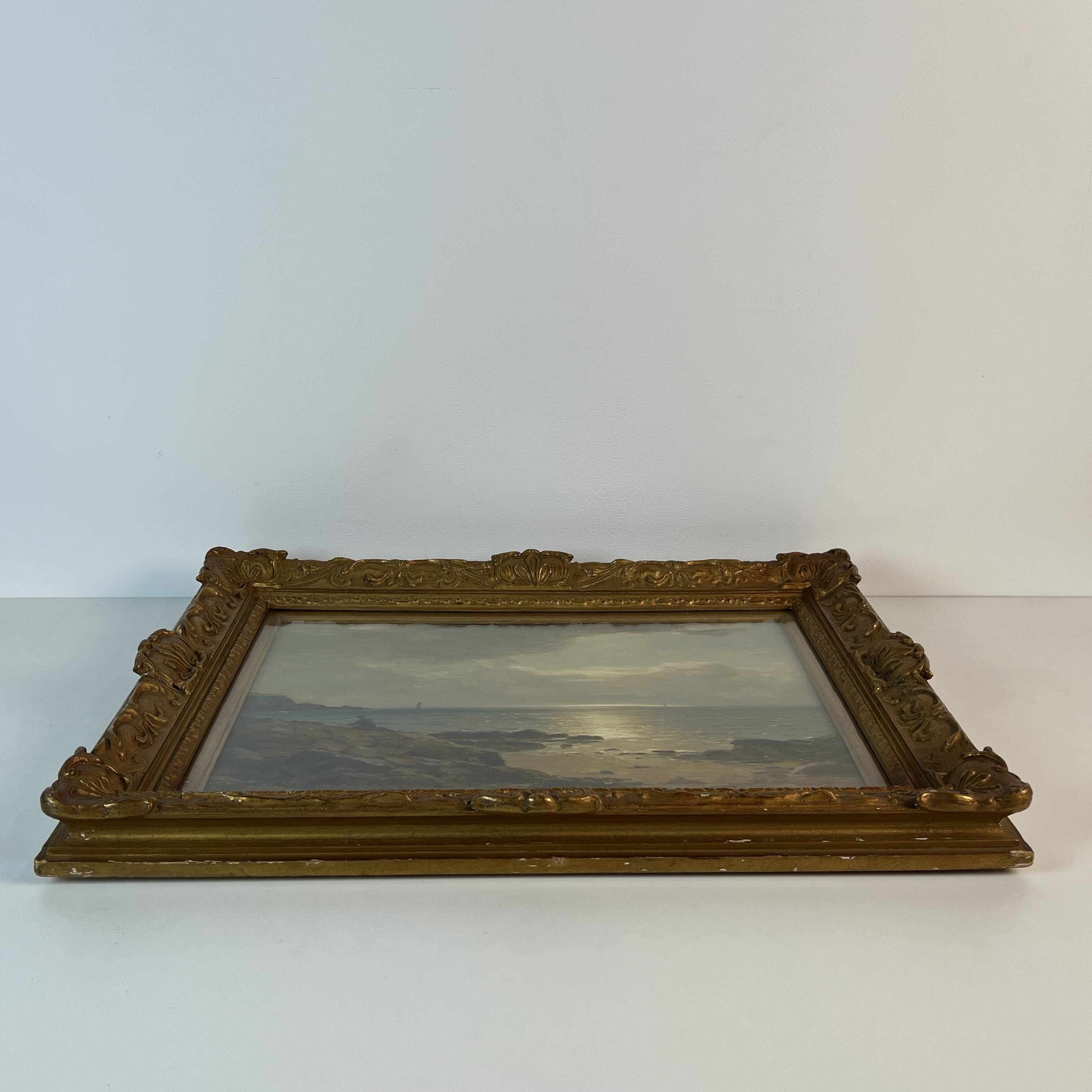 Oil on canvas Duncan Cameron Scotland 1837-1916 19th-century Marine Scene