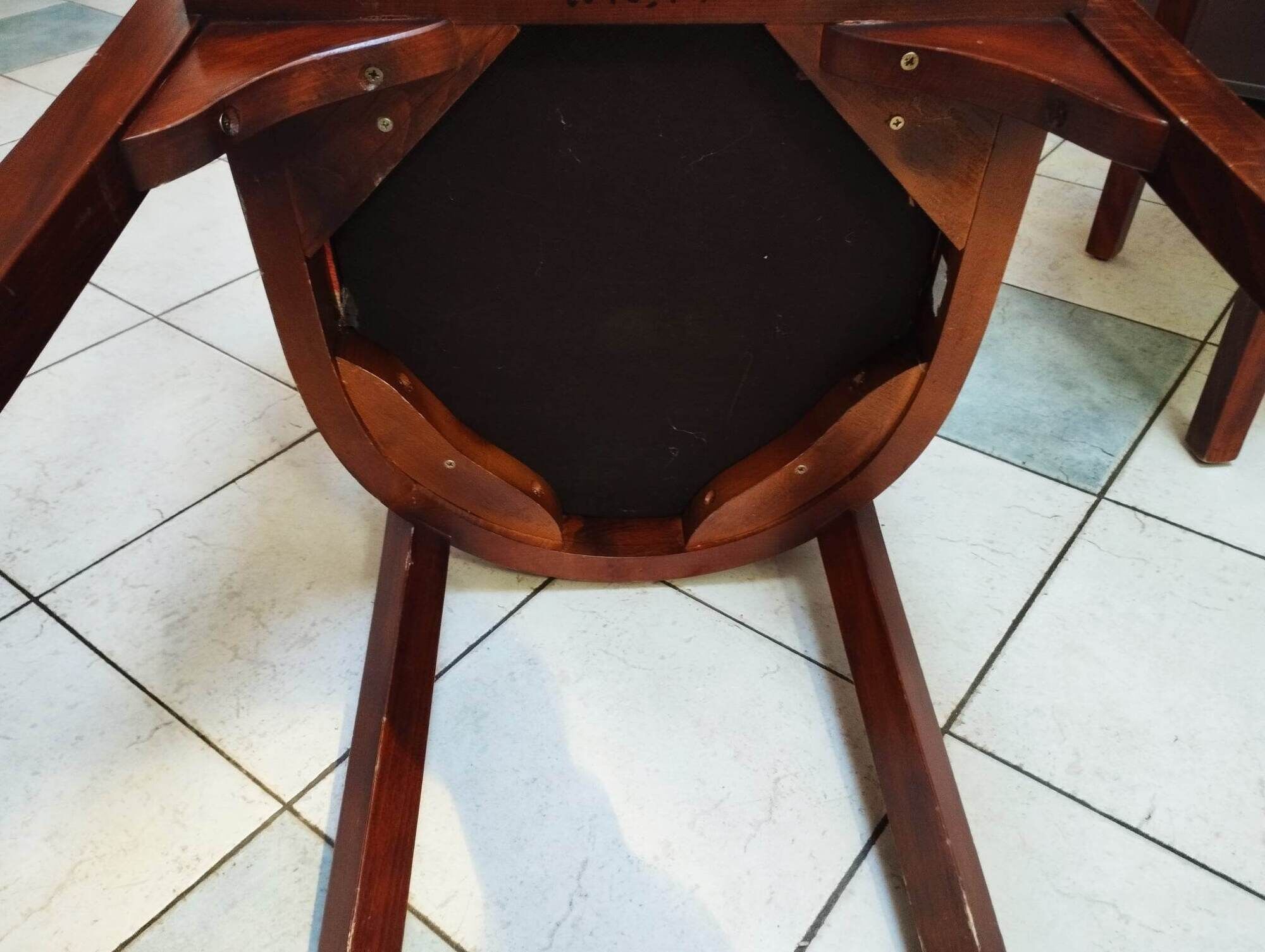 6 art nouveau armchairs