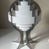 Vintage plastic and Plexiglas lamp from the 70s and 80s