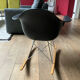 Black rocking chair - Charles Eames - Vitra