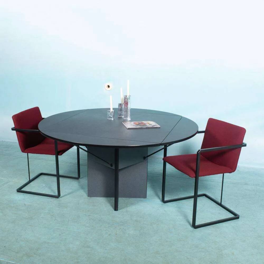 Minimalist postmodern dining table Hennie de Jong