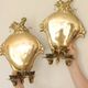 Pair Of Mid Century Swedish Brass Sconces