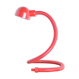 Lamp red 112cm snake articulated flexible reading