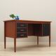 Teak desk, Danish design, 1970s, made in Denmark