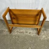 Table basse sapin année 80