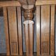 Important antique extendable wooden table – Inlaid top –