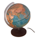 Globe terrestre en métal