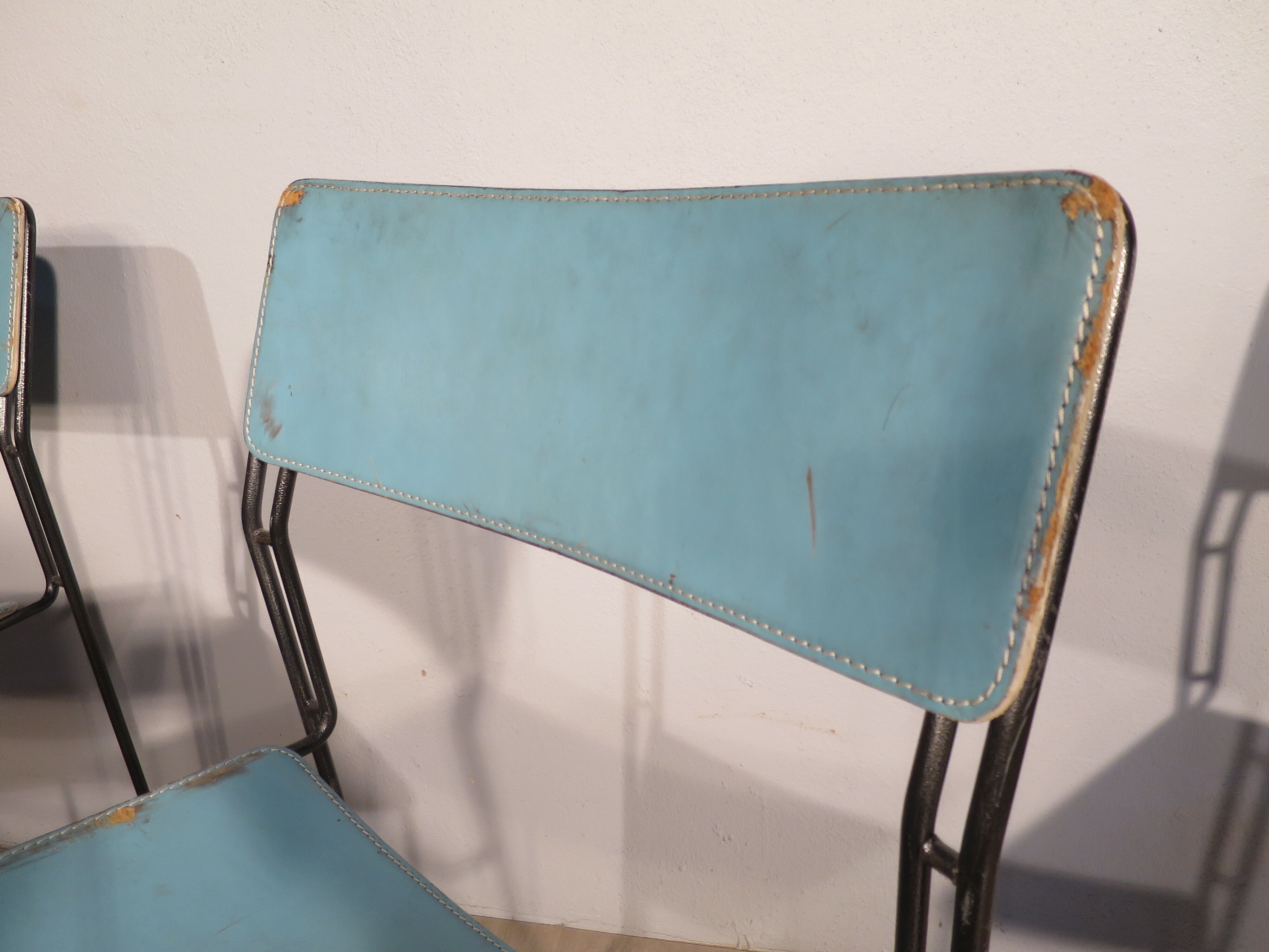 6 Sultana living room chairs by Arrben, Italy, 1970