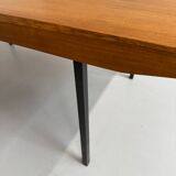 Ancienne table basse bois design Wilhelm Renz style scandinave vintage an60