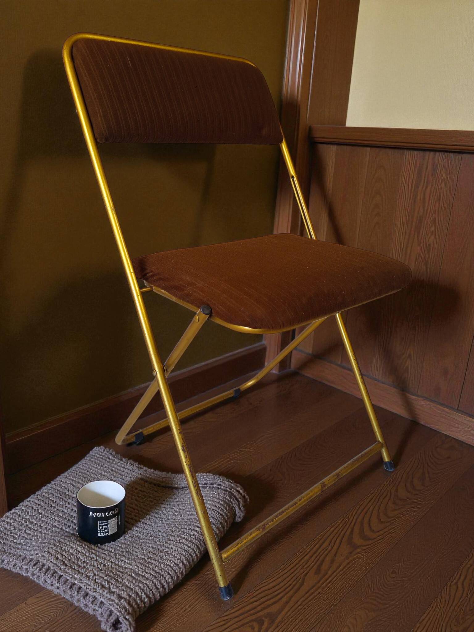 Chaise vintage pliante Lafuma