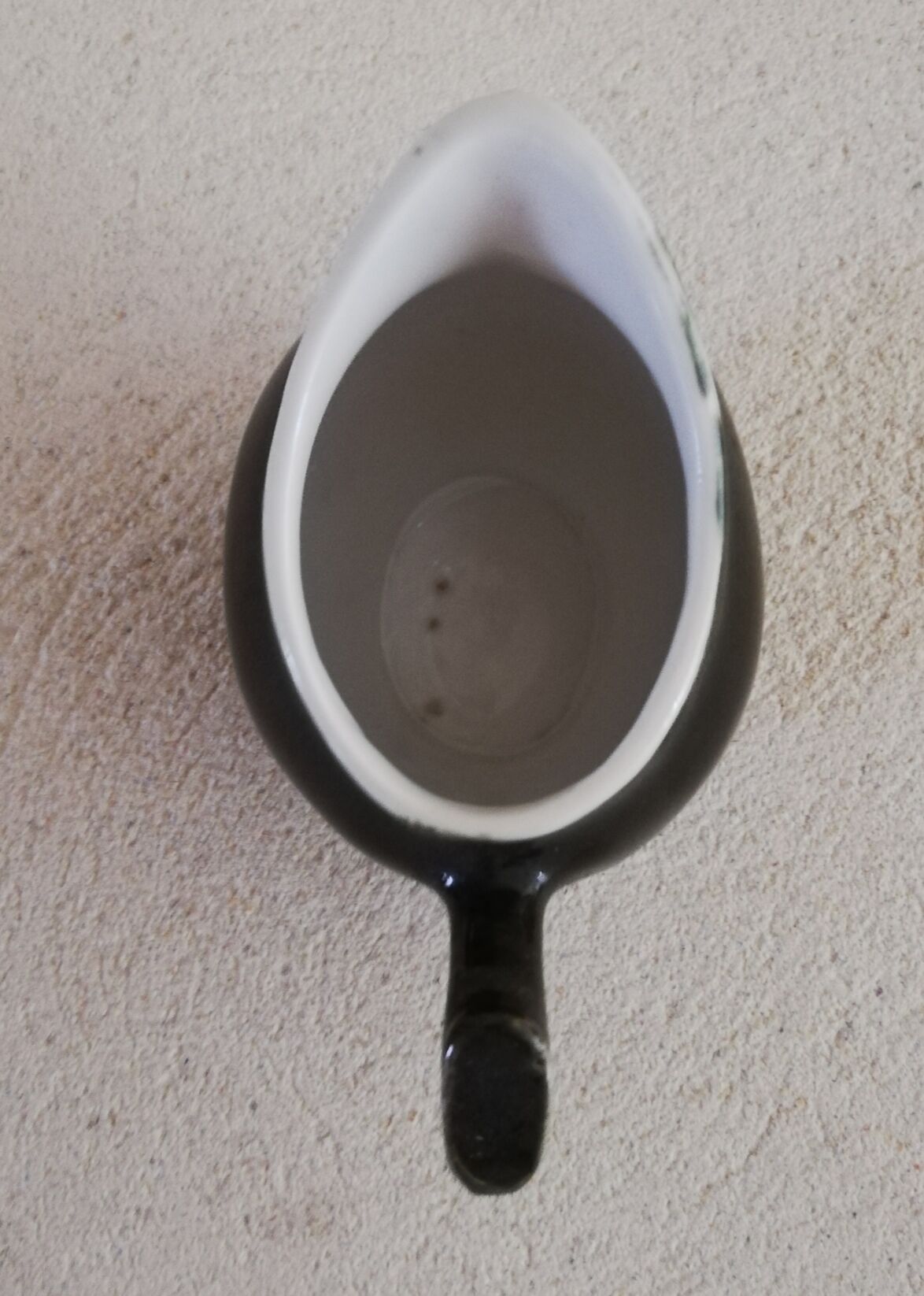 Mehun porcelain milk jar 1940s