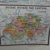 School map of Switzerland