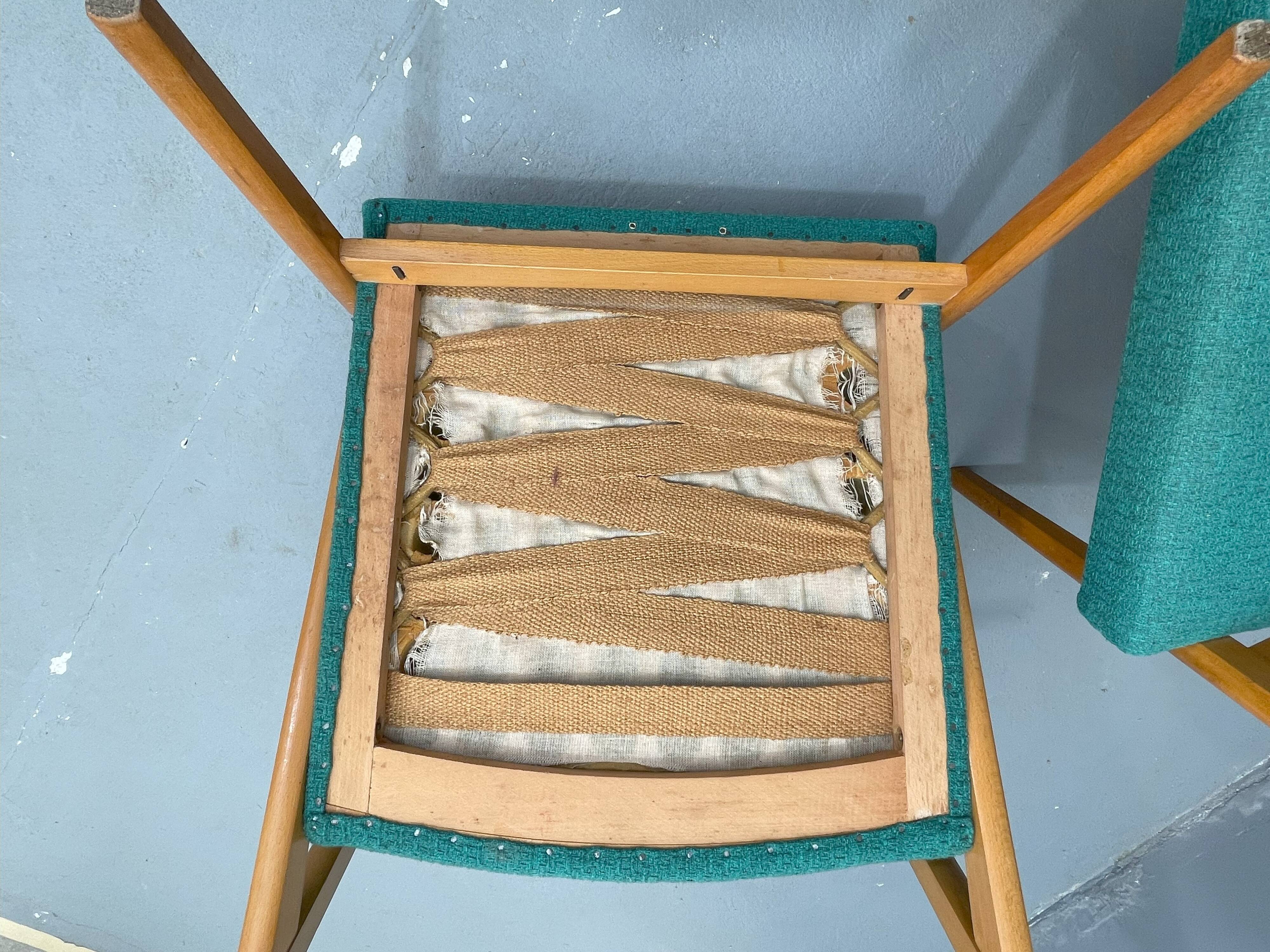 Paire de fauteuils vintage par Jiří Jiroutek pour Interiér Praha, 1960