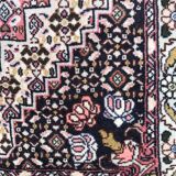 Handmade persian antique carpet from Abadeh 76x107cm