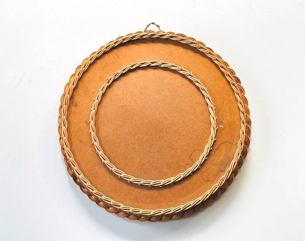 Miroir en osier, 1970