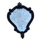 Miroir  en laiton style LXV vintage