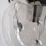 Chromium waterfall chandelier chromed by Raak holland 70