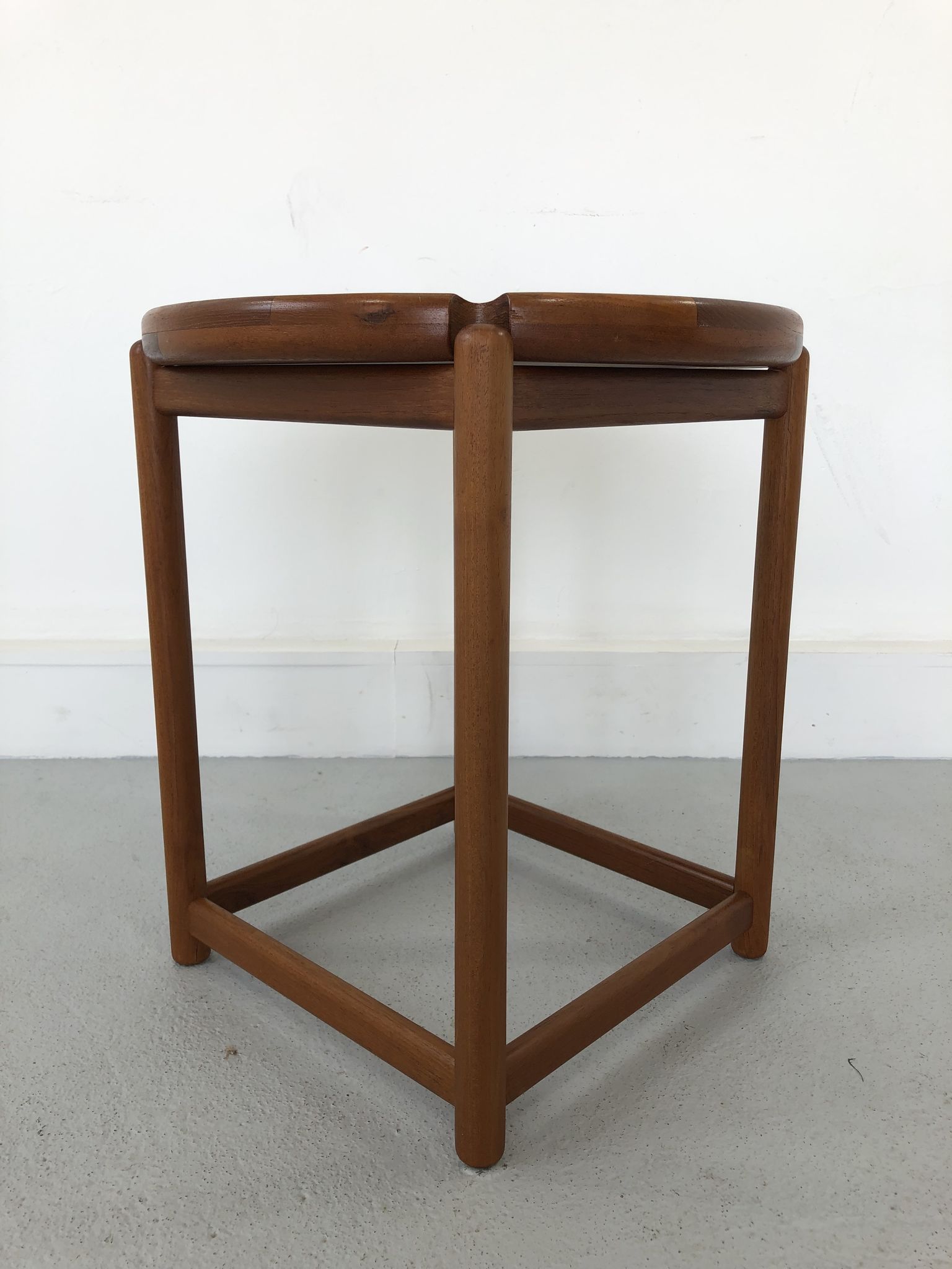 Chariot danois moderne scandinave en teck, années 1970