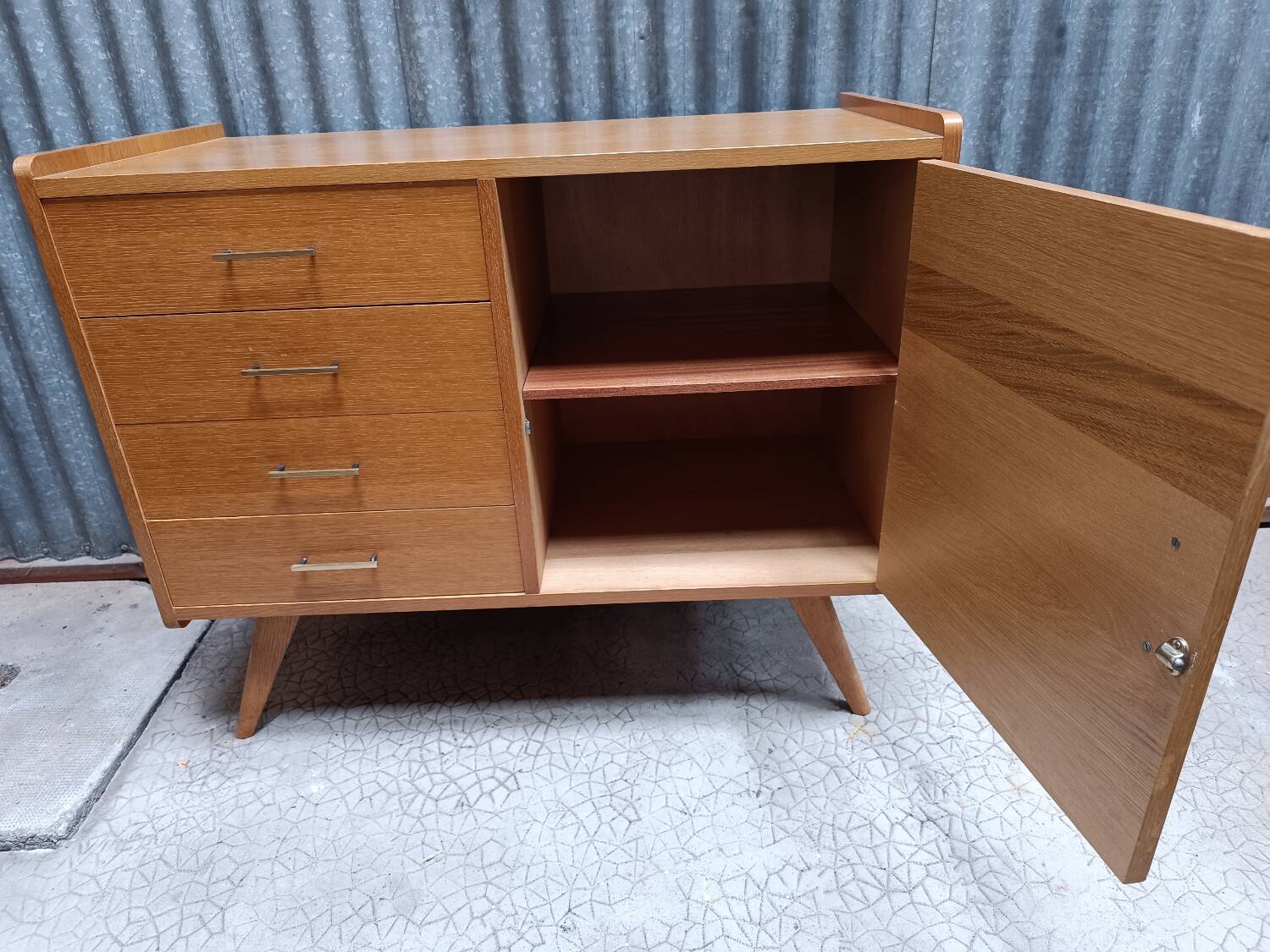 Chest of drawers - Vintage Scandinavian sideboard