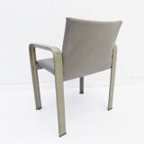 Lot de 2 fauteuils en cuir Matteo Grassi Golfo Dei Poeti